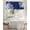 Gray Blue, variant on Boho Floral Kitchen Valances for Windows Colorful Mexico Festival Tribal Print Valance Curtains&nbsp; for Kitchen /Living Room/Bedroom/ Bathroom Decor, 54"x18 " ,Rod Pocket 1 Panel,