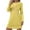 Yellow, variant on Maean Womens Nightshirts Sleepwear Loose Long Nightdress Soft Comfy Lungewear Sleepwear Nightgowns