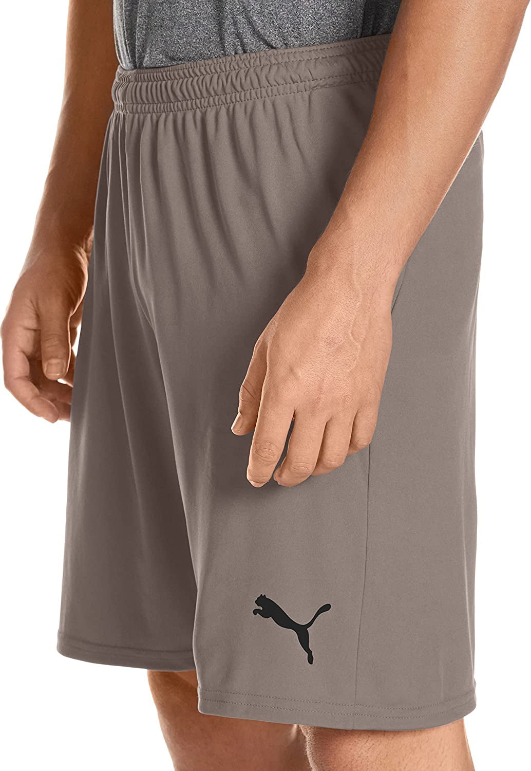pegamento otro cómodo PUMA Mens Liga Core Shorts - Steel Gray/Black - Medium - Walmart.com