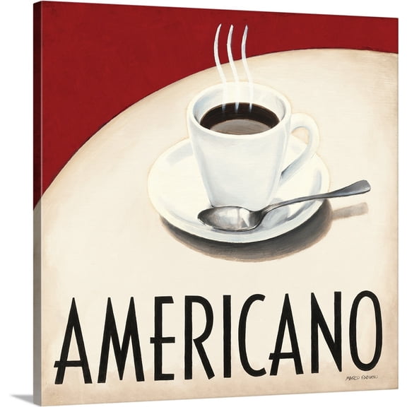 Great BIG Canvas | "Cafe Moderne III" Canvas Wall Art - 24x24