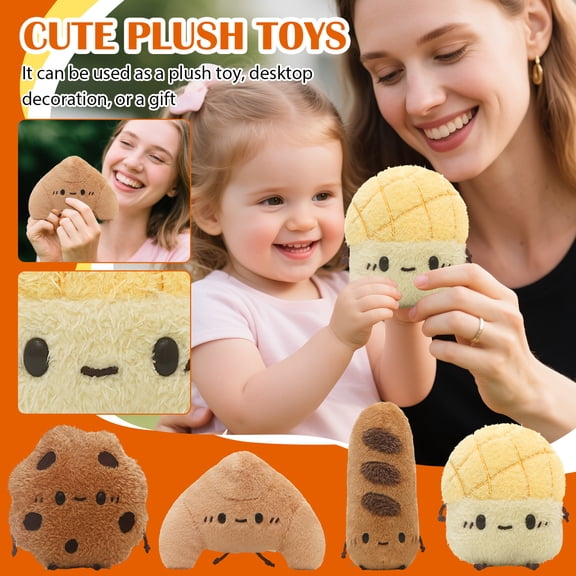 Kiddiway Plush Doll for Kids' Gift - Tagged Stuffed Animal Toy, Sleeping Companion for Toddlers, Soft Baby Toys and Cute Plushies Collection,A