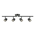thumbnail image 4 of Globe Electric 4-Light Matte Black Foldable Track Lighting, 4 of 8