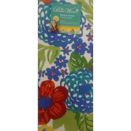 The Pioneer Woman Dazzling Dahlias 2-Piece Kitchen Towel Set