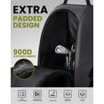 thumbnail image 6 of OutdoorMaster Padded Golf Travel Bag with Reinforced Wheels, 900D Heavy Duty Oxford Wear-Resistant and Waterproof Golf Travel Case, Soft-Sided Golf Club Bag, 6 of 12