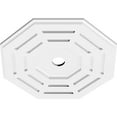 thumbnail image 2 of 18"OD x 2"ID x 7"C x 1"P Westin Architectural Grade PVC Contemporary Ceiling Medallion, 2 of 11