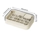 thumbnail image 3 of Bandejas para Hielo con Tapa | Liberación Fácil con Botón de Silicona | Juego Apilable para Fabricar Cubitos de Hielo | 15 Moldes Cada Una | PET TPU Grado Alimenticio | Seguro para Congelador | Para, 3 of 8