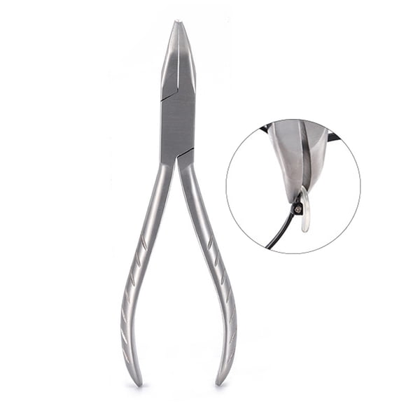Alicates para montura de gafas, herramientas de montaje, removedor de alicates de ajuste de material acero inoxidable de 6 "para gafas ópticas, montaje de puen YG1004 Salvador Alicates para monturas de anteojos