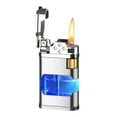 thumbnail image 1 of TIELUTT Torche Meule en Métal Allumage Flamme avec Cadran de Flamme Réglable Foyer Gril Camping BBQ (10 ml) Grand Sac à Dos Randonnée Camping Femmes Femmes Équipement de Randonnée Cadre Ensembles de Sacs à Dos pour Adolescents, 1 of 4