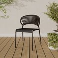 thumbnail image 1 of Mainstays Patio Wicker & Sling Stacking Chair, 1 of 10