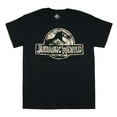 thumbnail image 3 of Jurassic World Men's T-Shirt Camo Filled Logo Design Adult Short Sleeve Crewneck Tee, 3 of 5