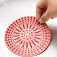 thumbnail image 2 of Hearth & Gear Bathroom 5PC Toilet Filter Hair Screen Floor Filter Other Cleaning Supplies Triangular Filter Small Stopper And Strainer Corner Strainer for Rounded Stainless Steel Strainer 5 Utility, 2 of 7