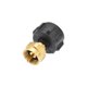 thumbnail image 5 of Soidarity Adaptador de recarga de propano Conector de estufa de camping de latón Adaptador de combustible fácil de usar con válvula para barbacoa al carpas Soidarity OD005888-00, 5 of 6