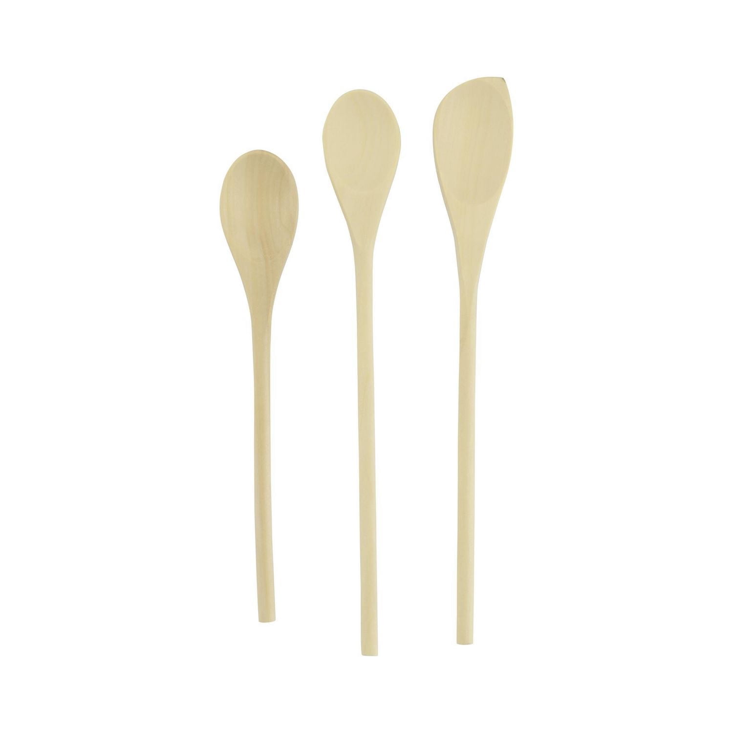 Goocook 3pcs Wooden Spoons