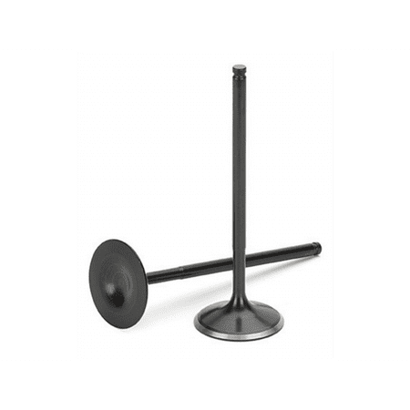 Supertech Intake Valve For Mitsubishi Black Nitrided +1mm Oversize Set of 8 | MIVN-1009-8
