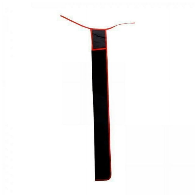 3x Bolsa Para Caña De Pescar, Funda De Franela Negra Con Corbata, Soporte Para Caña De Pescar, 1 Compartimento, 120cm