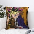 thumbnail image 6 of Yu-Gi-Oh Throw Pillow Cover Decoration Pillow Case Cushion Home Decor for Home Sofa Couch 20"x20", 6 of 7