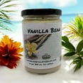 thumbnail image 4 of Vanilla Bean Vegan Coconut Soy 12 oz/ 355 ml Candle Hand-poured, Eco-friendly, Clean Burning, Bakery, Food, Drink Wood Wick, 4 of 5