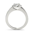 thumbnail image 2 of Aonejewelry 0.75 Carat Halo Diamond Elegant Design Engagement Ring In 14k White Gold, 2 of 2