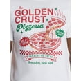thumbnail image 4 of Humor Men's and Big Men's Golden Crust Pizzeria Graphic Tee, Size S-3XL, 4 of 5