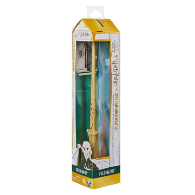 Varita De Voldemort Brillante De 37 Cm Con Carga USB, Viene En Caja Regalo Con Tarjeta De Hechizo, Billete De Estación Y Collar, Perfecta Para Cosplay Y Coleccionistas