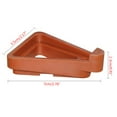 thumbnail image 4 of lanema 12pcs Garden Plant Flower Pot Feet Stand Invisible Risers Toes Lifters for Trian, 4 of 8