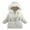 White, variant on Clearance Toddler Girl Clothes Fall Lightweight Jacket Toddler Girl Hooded Puffer Jacket Kids Pink Ladies Jacket Kids Toddler Baby Coat