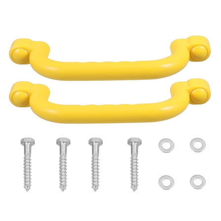 HEMOTON 2pcs Safety Playground Handles Swing Climbing Frame Handles for Replacement