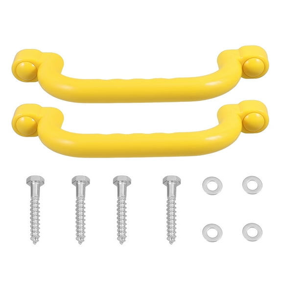 HEMOTON 2pcs Safety Playground Handles Swing Climbing Frame Handles for Replacement