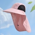 thumbnail image 4 of Sombrero de pescador de nailon transpirable para mujer, sombrero de verano para deportes al aire libre (rosa) Ndcxsfigh Para Estrenar, 4 of 9
