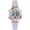 RoseGold Light Purple, variant on Waterproof Women's Digital Sports Watches with Silicone Strap, Alarm Calendar Stopwatch Chronograph 32mm Rose Gold Case