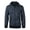 Salt & Pepper (Navy), variant on Boys Kids Athletic Soft Sherpa Lined Fleece Zip Up Hoodie Sweater Jacket (Navy, XL)
