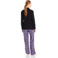 thumbnail image 2 of INTIMO Womens Microfleece Two-Piece Set, Animal, Medium, 2 of 2