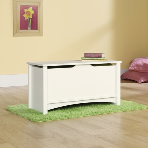 sauder pinwheel rolling toy box