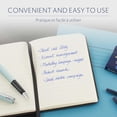 thumbnail image 5 of Waterman Standard Long Cartridges for Fountain Pens, Serenity Blue, Box of 8 (S0713021), 5 of 7