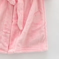 thumbnail image 5 of Boys Girls Cartoon Cat Fleece Hooded Robes Warm Bathrobe Kids Soft Fuzzy Wrap Loungewear for Shower Home, 5 of 6
