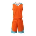 thumbnail image 2 of Kaemgyyd Toddler Kids Sports Shorts Set Baby Boys Girls Basketball 2 PCS Tracksuit Outfit Quick Dry Tank Top with Track Shorts 4-14 T, 2 of 7