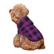 thumbnail image 5 of Balery Purple Black Plaid Sudadera con Capucha para Perros Pequeños – Ropa para Mascotas, Disfraz para Perros y Gatos, Ideal para Fiestas y Cosplay-Medium, 5 of 7