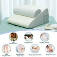 thumbnail image 3 of Sleep Soundly with Wedge Bed Pillow For Acid Reflux Pillow Triangle U6O9, 3 of 8