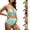 Bleu Clair, variante sur Gyexs Maillots de Bain de Maternité Deux Pièces Ensemble Bikini Taille Haute 2026 Maillot de Bain de Vacances à la Plage Bleu Pâle, Taille P