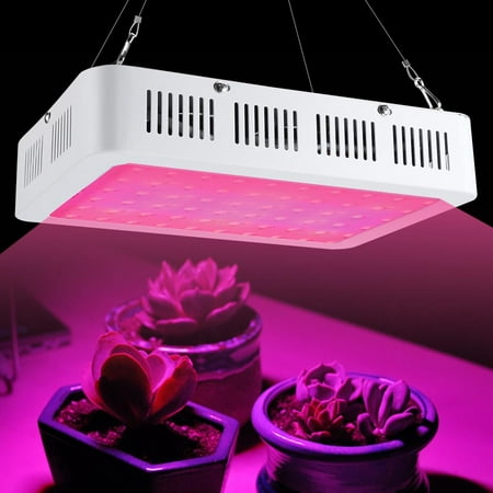 YOSOO Plant Grow Light,Full Spectrum 60 LED Plant Grow Light Hydroponics Vegs Flowering Panel Lamp for Greenhouse Hydroponic Indoor Plants Veg and Flower All Phases of Plant