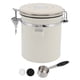 thumbnail image 1 of Bote De Café, Válvula Unidireccional De Acero Inoxidable 304 Multiusos, Bote De Té Hermético Anticorrosión Con Cuchara Para Cocina ANGGREK Medio 1.5L, 1 of 8