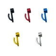 thumbnail image 4 of serony Alloy Easy-to- Side Storage Hook With Exquisite Craftsmanship Aluminum Alloy Hook Half Cover Hook silvery 1Set, 4 of 6