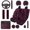 Skull Bow Spider Web, variant on XYZCANDO Skull Bow Spider Web 14 Pack Car Seat Covers Full Set Steering Wheel Cover Center Console Pad Seat Belt Pads Headrest Covers Cup Coasters for Most Cars SUVs Sedans