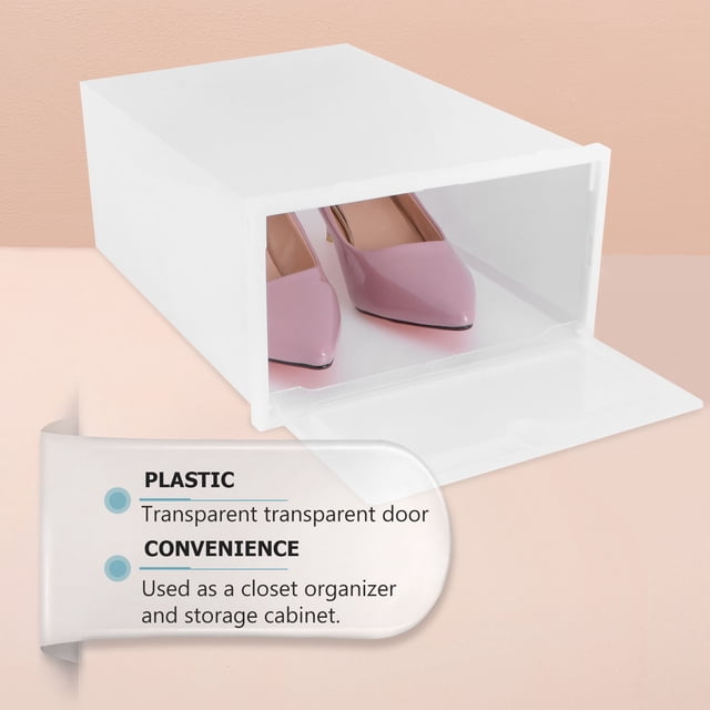 unbranded 6Ud Para Plegable Con Puerta Clara Ideal Para Guardar Y Organizar