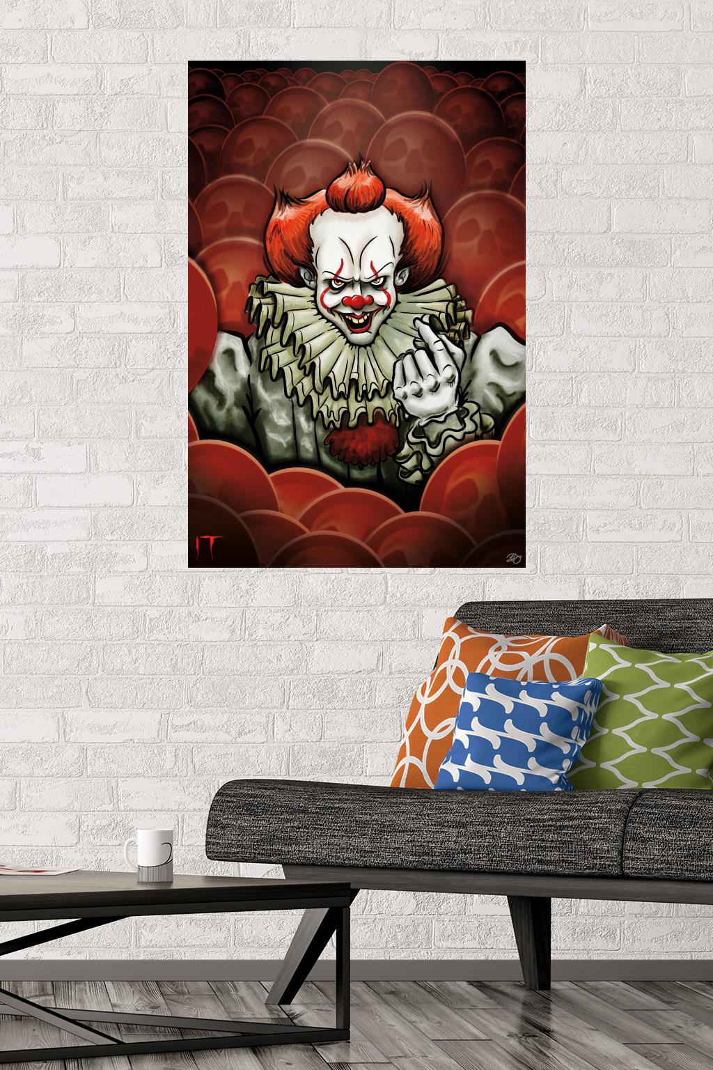 IT - Brandon Yarwood Illustration Wall Poster, 22.375" x 34"