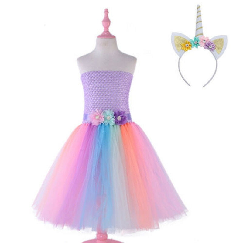 unicorn dress age 5