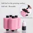 thumbnail image 5 of Math Teacher 4-in-1 Math Roller Stamp, Addition, Subtraction, Multiplication & Fill-in-the-Blank Practice Tool for student, Classroom & Home Use (Pink), 5 of 9