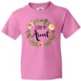 thumbnail image 3 of Inktastic I Love my Aunt- flower circle Youth T-Shirt, 3 of 5