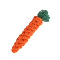 thumbnail image 1 of Juguete de cuerda de algodón de zanahoria para mascotas, Limpieza de dientes tejida a mano, cuerda con nudo Molar, juguetes para perros grandes, juguetes navideños para mascotas, juguete para roer, 1 of 5