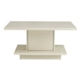 thumbnail image 3 of Furniture of America Aura Storage Wood Cream Weave Coffee Table, 3 of 12